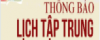 Thông báo tập trung học sinh lớp 10 năm học 2025 - 2026